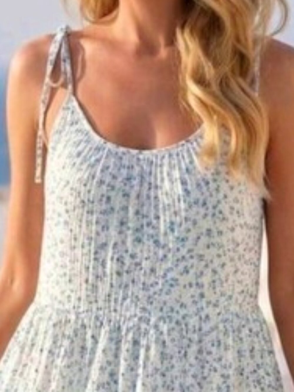 Long Tie Slleeve Maci Dress